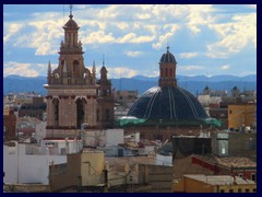 Views from Torres de Serranos 38 - church with blue roof